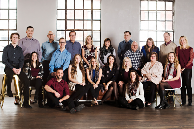 Photo de groupe des services alimentaires de Flanagan